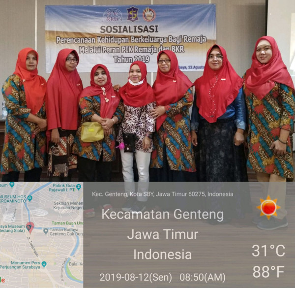 Menghadiri Sosialisasi Penyiapan Kehidupan Berkeluarga Bagi Remaja untuk Kelompok PIK-R dan BKR