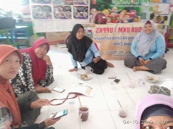 Pertemuan PKK Kelurahan di Kampung KB Guyub Kertoraharjo