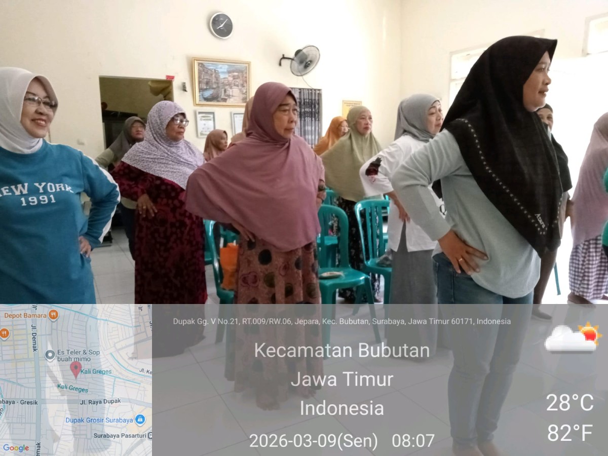 SENAM LANSIA RW 6 KELURAHAN JEPARA