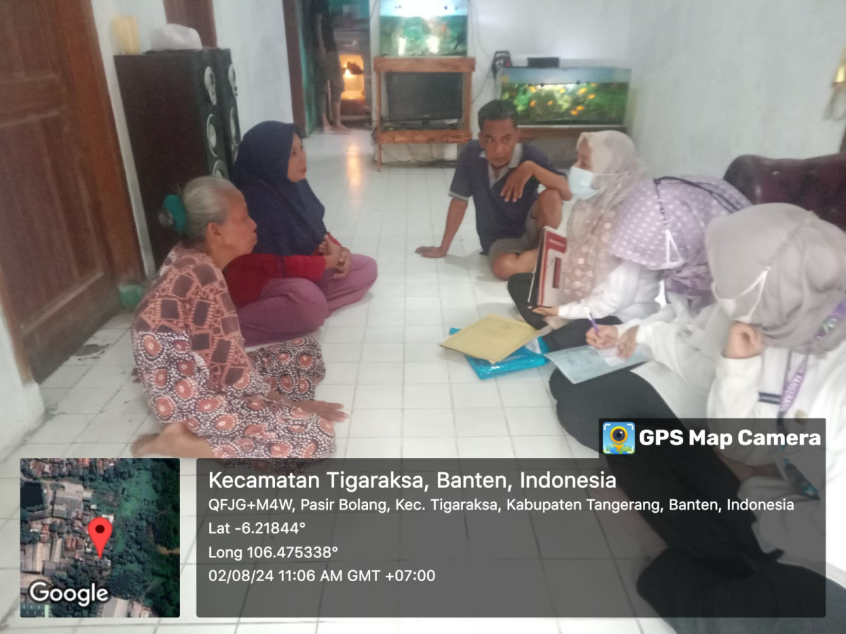 Kunjungan keluarga penyakit tbc