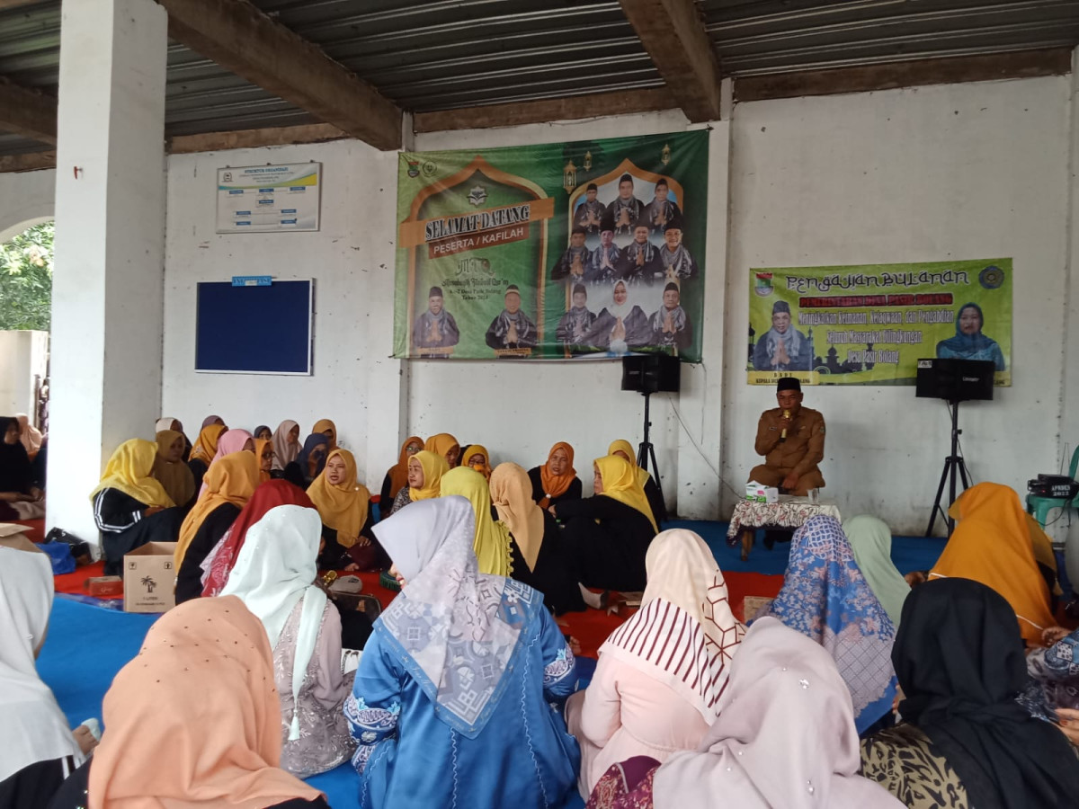 Pengajian bulanan desa