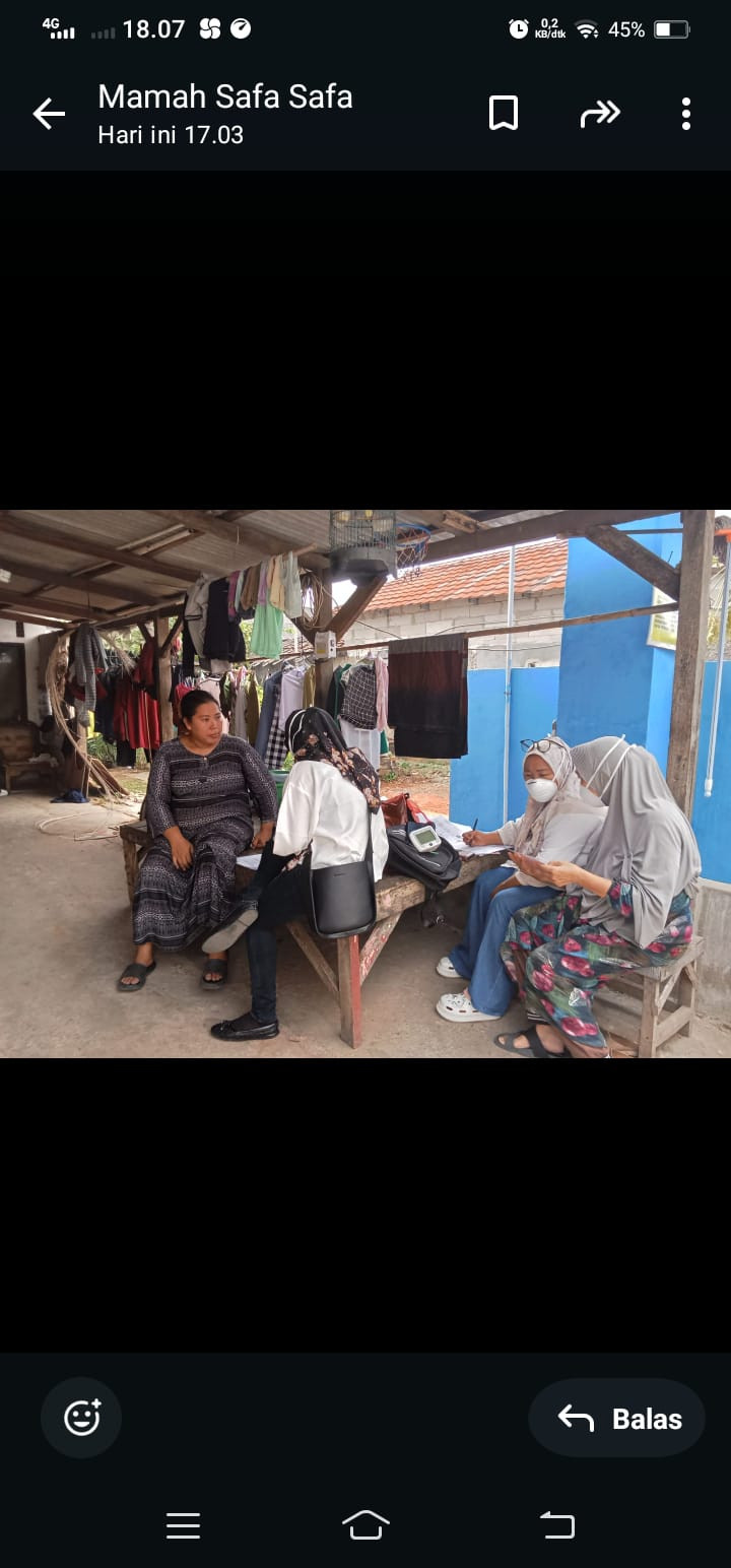 Kunjungan keluarga tbc