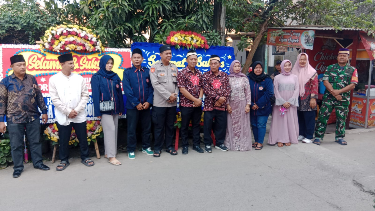 Tasyakuran peresmian kantor desa