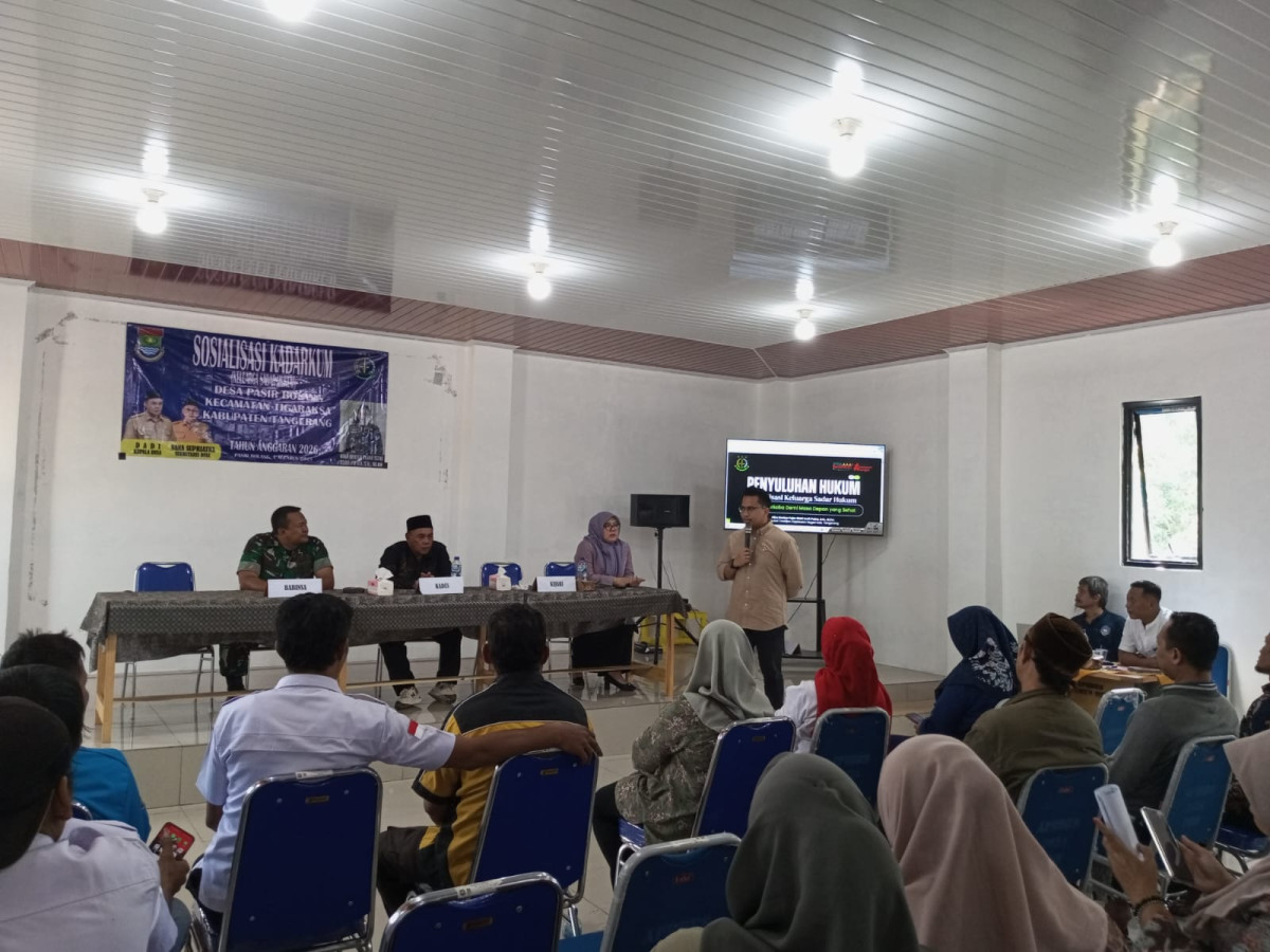 Sosialisasi sadar hukum