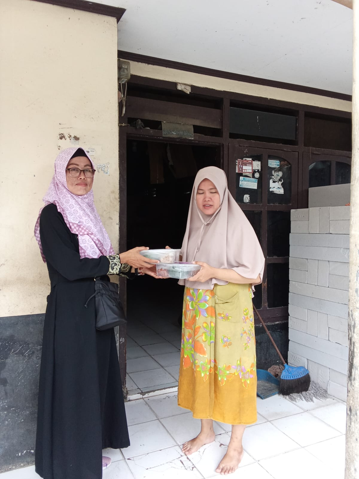 Pemberian pmt dari puskesmas