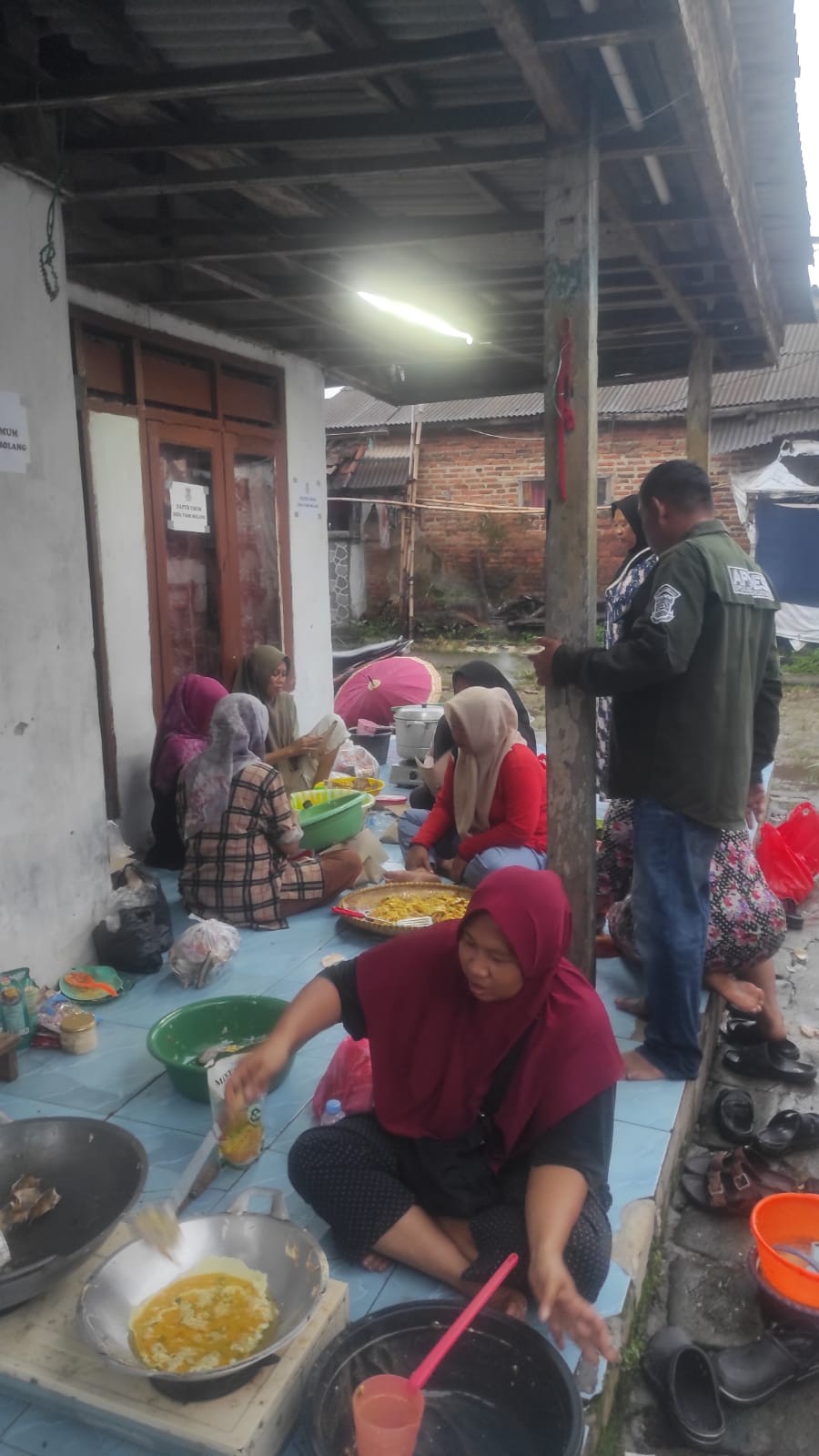 Dapur umum untuk banjir