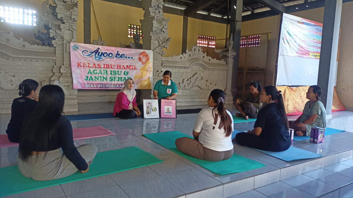 kegiatan kelas ibu hamil
