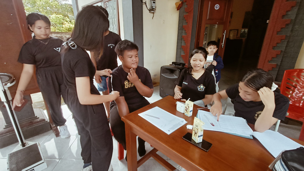 kegiatan posyandu remaja