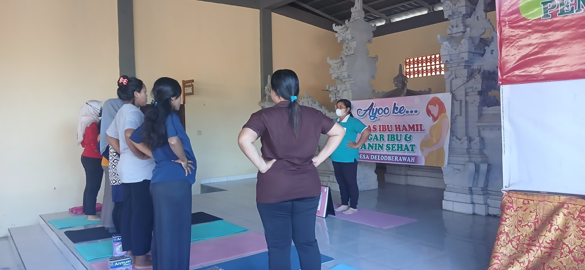 Kegiatan kelas ibu hamil