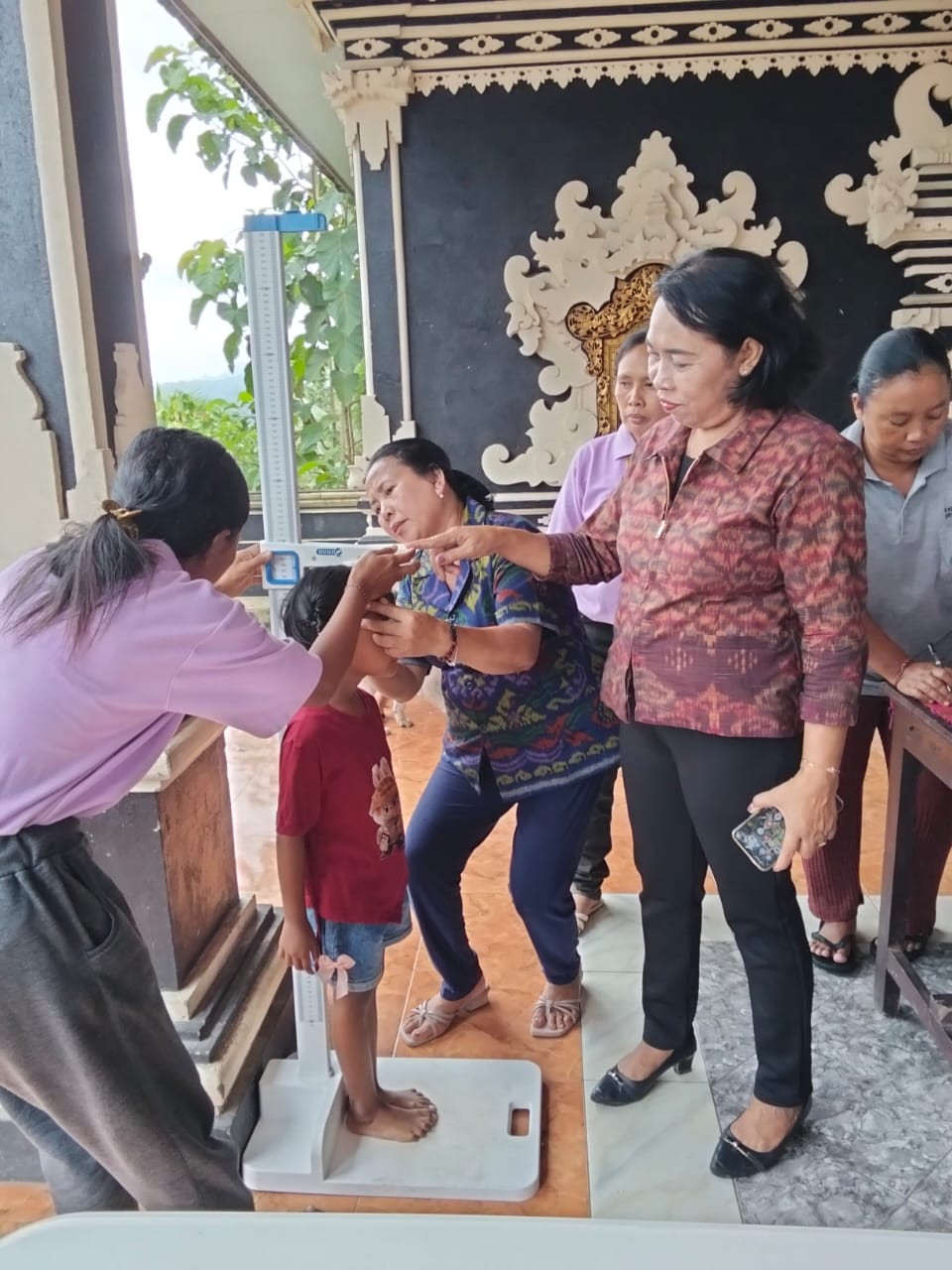 Pengukuran tinggi badan balita