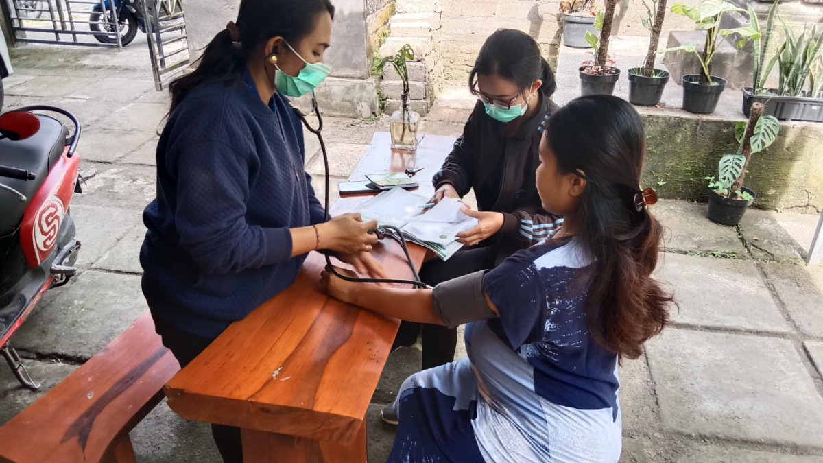 pendampingan bumil di Banjar Kaleran