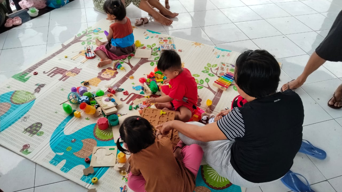 Kegiatan Balita Bermain