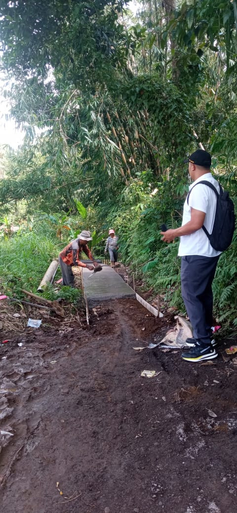 Monitoring Jalan Beji Tegeh