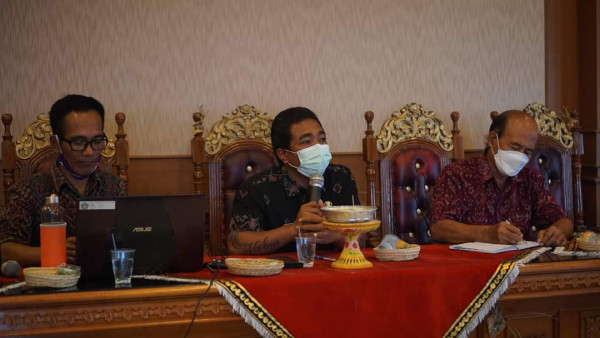 Rapat koordinasi Tk.Desa