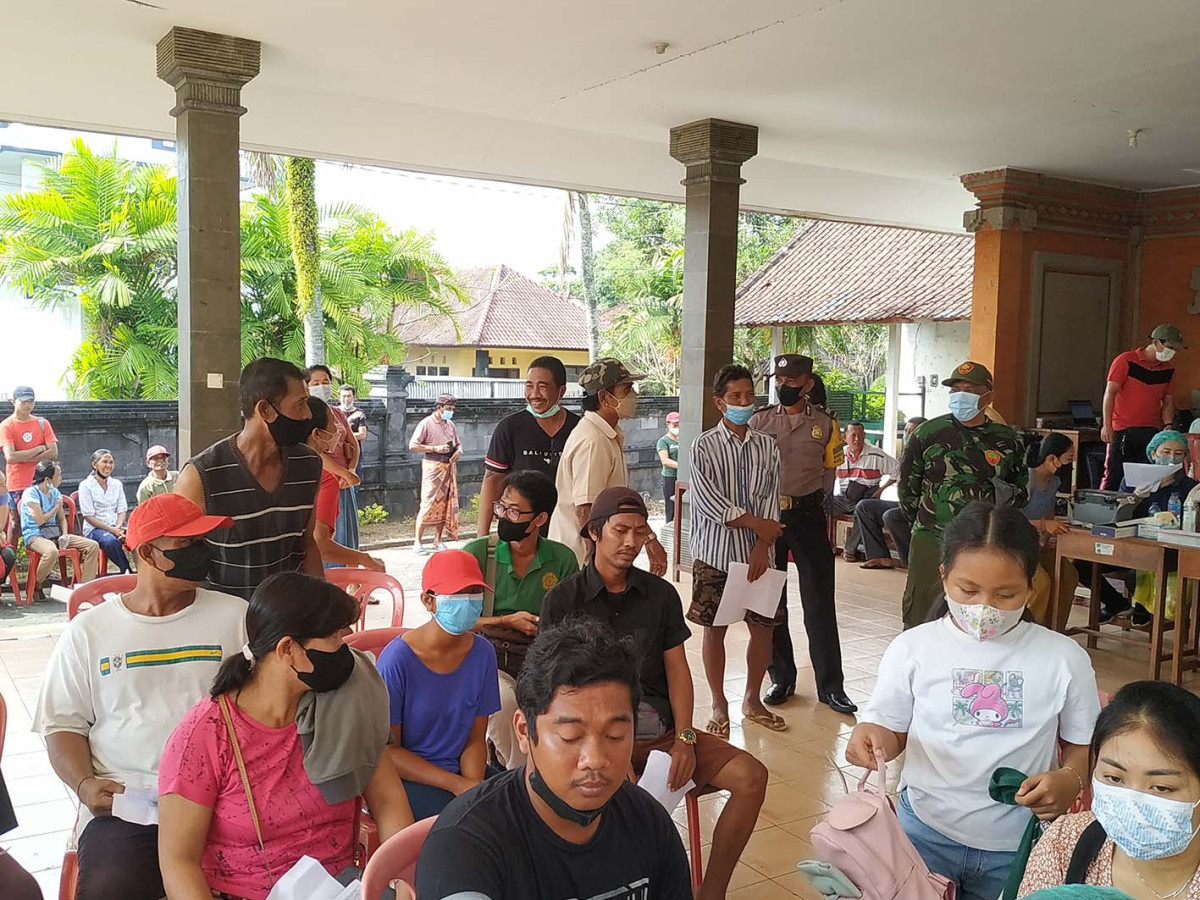 Vaksinasi Covid 19 Desa Buduk