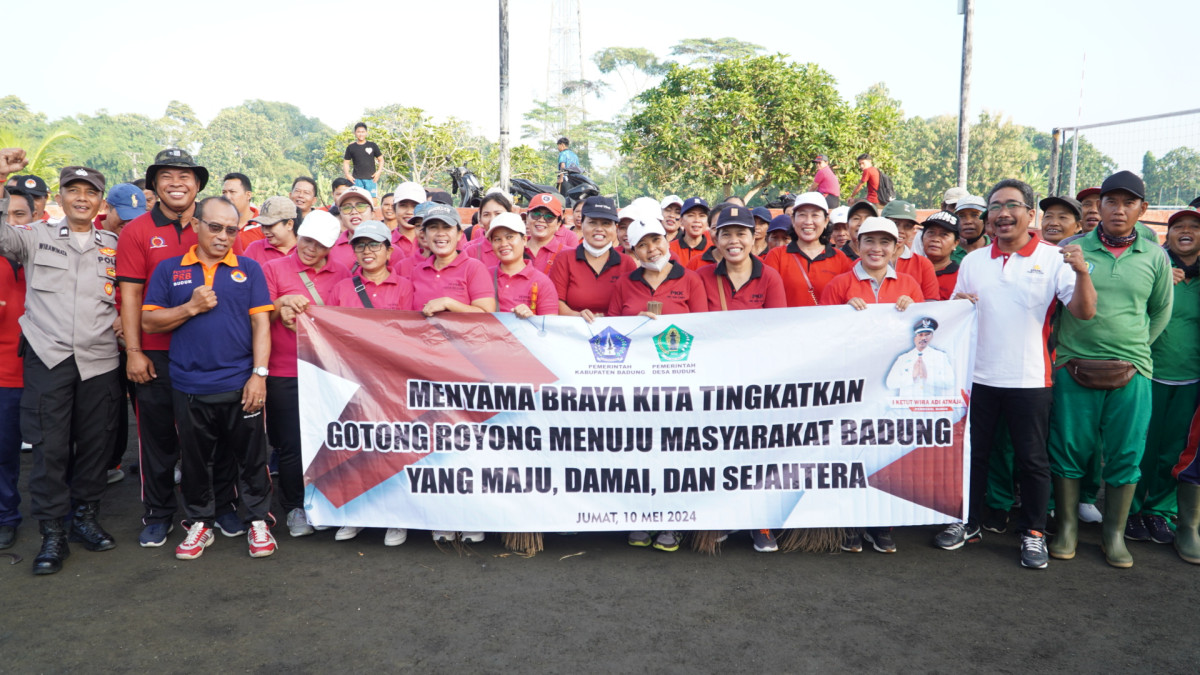 Bulan Bakti Gotong Royong (BBDR) Desa Buduk