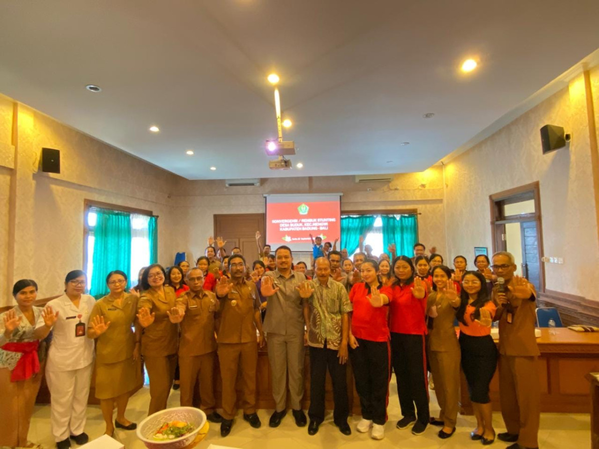 Konvergensi/ Rembuk Stunting Desa Buduk