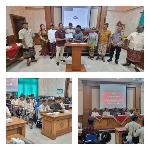 Musyawarah Desa membahas laporan pertanggungjawaban Badan Usaha Milik Desa (BUMDes) Buduk Mitra Winangun untuk tahun 2024