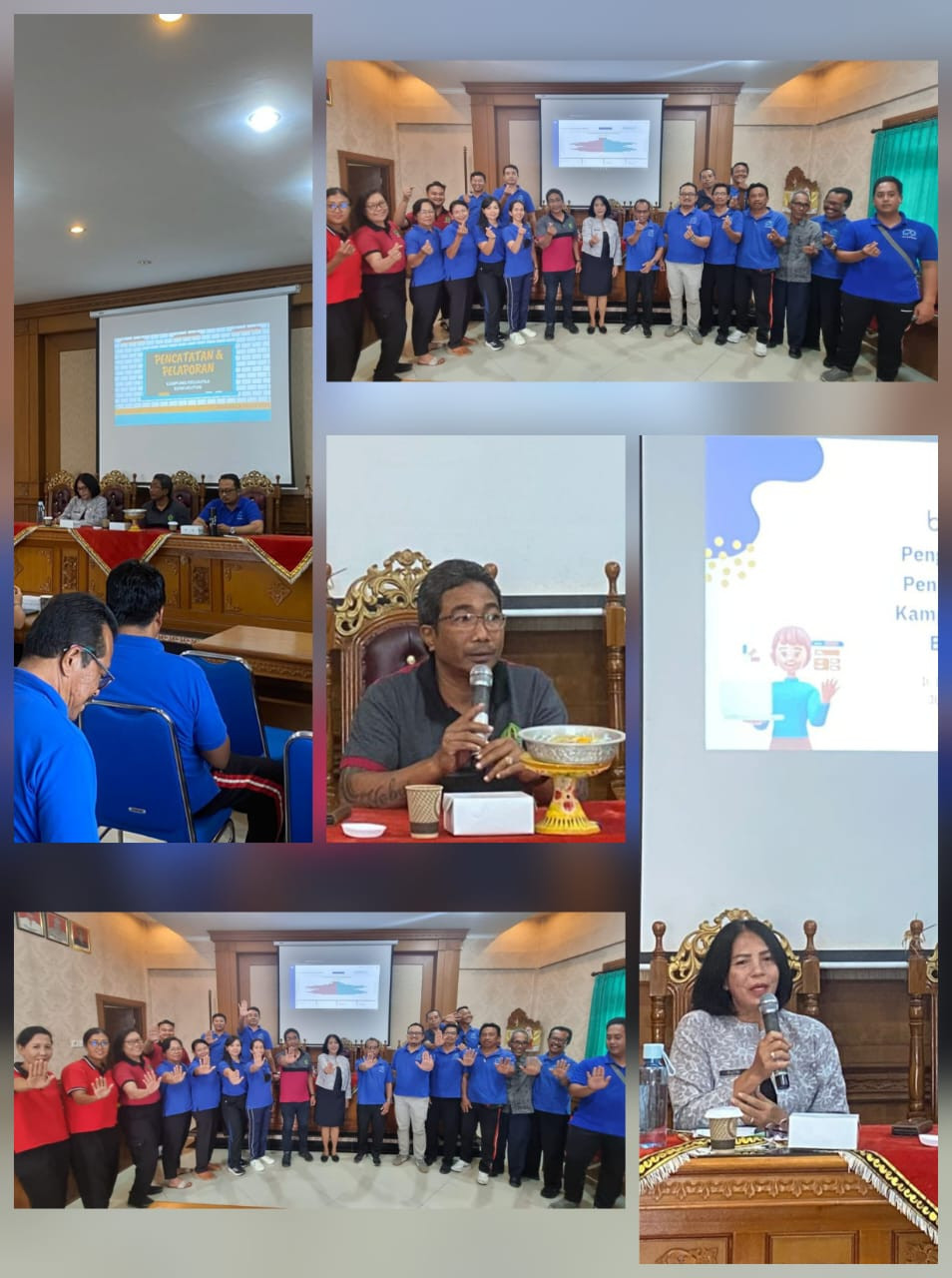 Penyegaran kepada Pokja Kampung KB dan Pokja Rumah