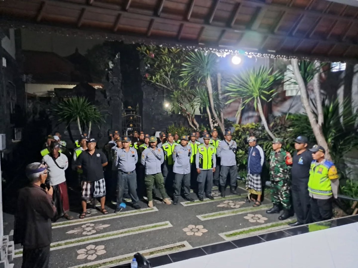 Kesiapsiagaan Pengamanan Pergantian Tahun Desa Buduk