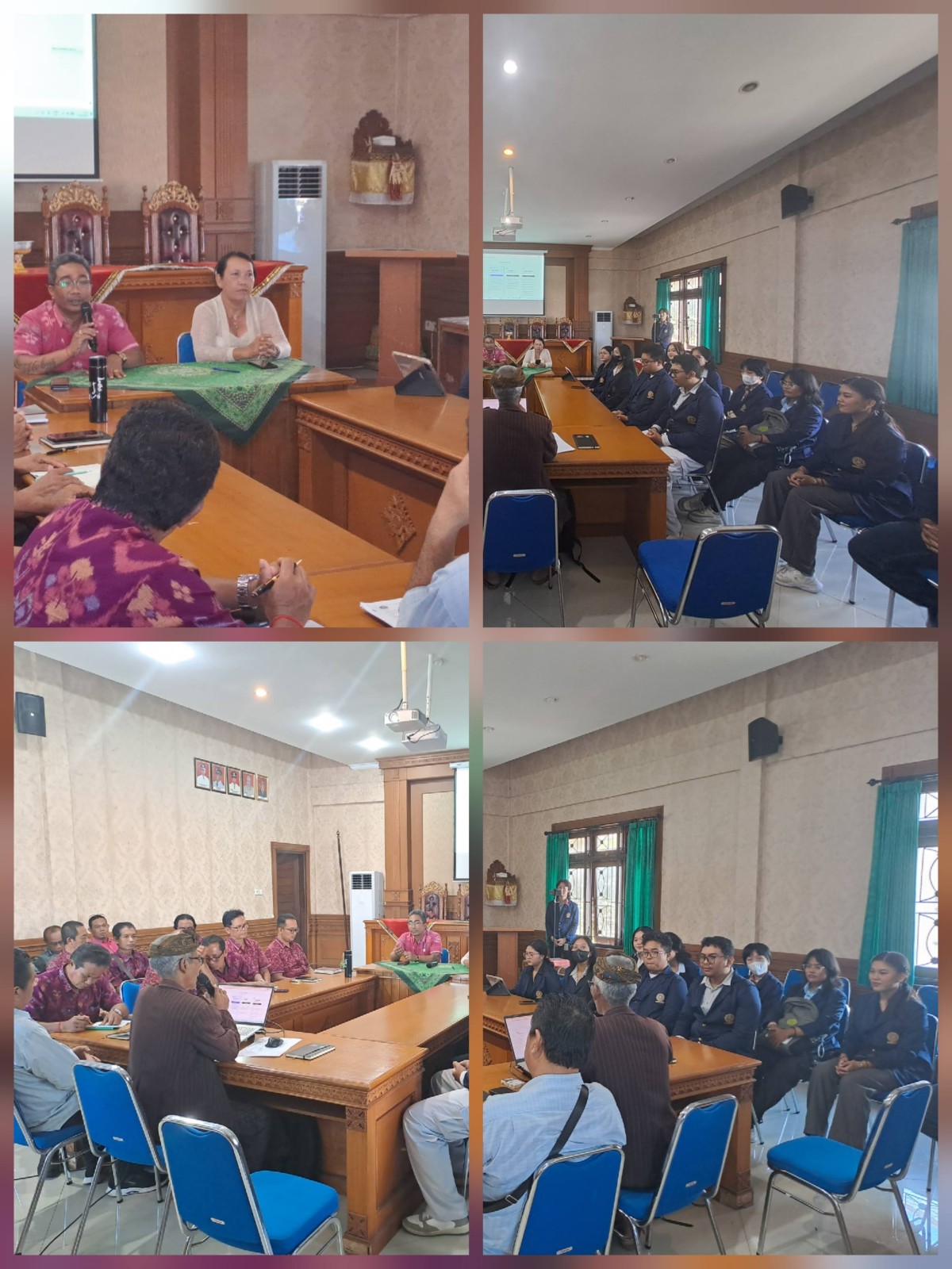 PENYAMPAIAN PRPOSAL BINDES OLEH MAHASISWA UDAYANA