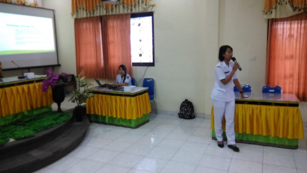 Sosialisasi MR oleh Dinas Kesehatan
