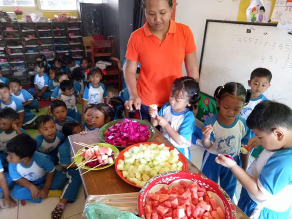 Cooking class di TK Kumara Sati I Desa Penarungan