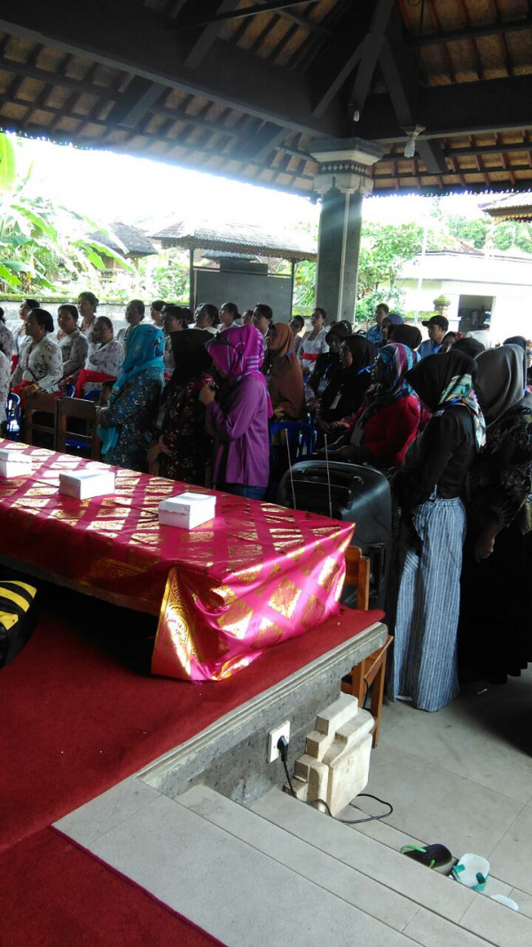 Kampung KB Desa Penarungan menerima tamu dari kabupaten Bantaeng Sulawesi Selatan