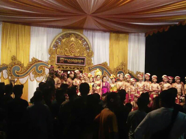 Acara kegiatan Porsenides Desa Penarungan