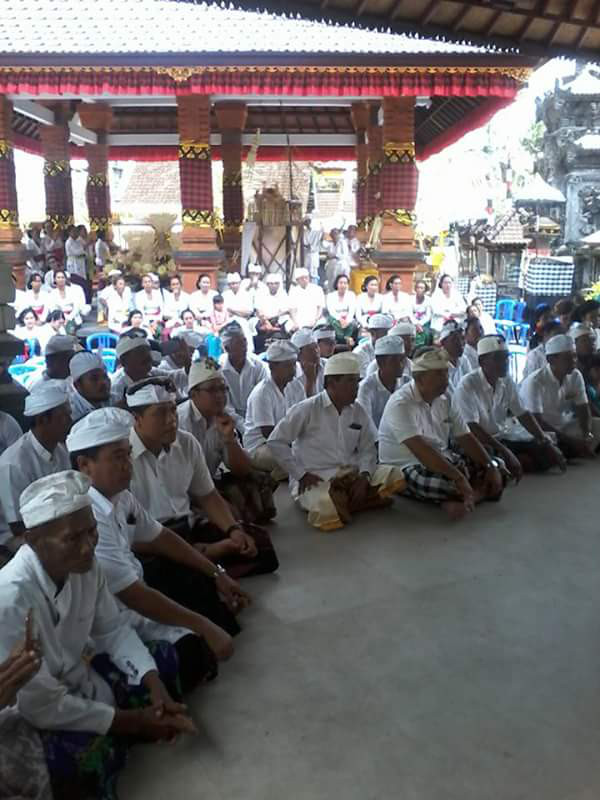 Peresmian wantilan Balai Banjar Umahanyar