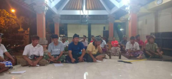 Rapat Rutin Banjar Bantas Ring Rahina Saniscara Kliwon Wuku Wariga