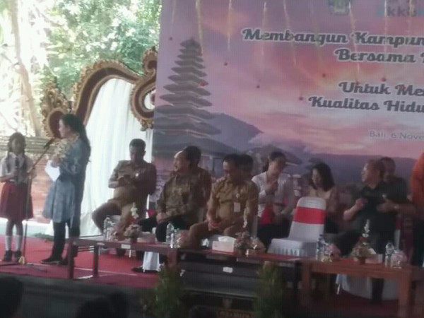 Kunjungan Mentri PMK Ibu Puan Maharani