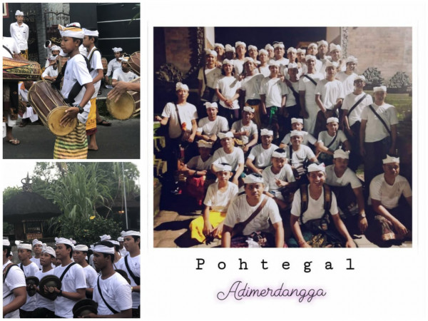 Kolaborasi Sekeha Gong Banjar Umopoh Dengan Sekeha Gong Banjar Tegal Abiansemal