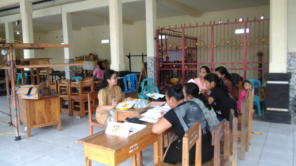 Pembinaan kader BKB Anggrek Banjar Dauh Peken