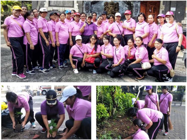 Penanaman TOGA oleh PKK Desa Penarungan