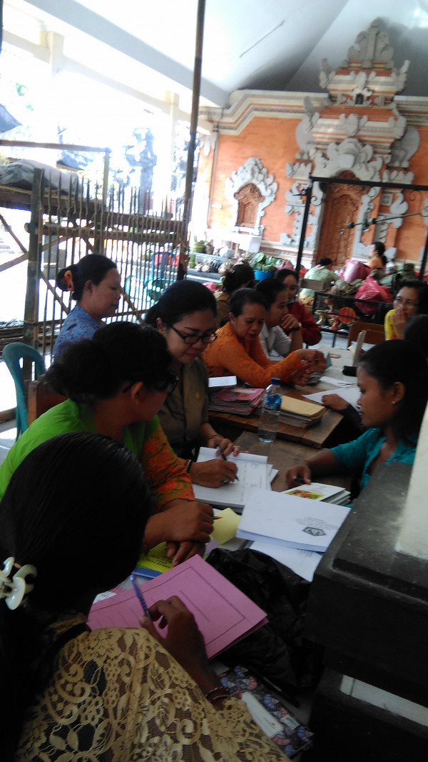 Pembinaan kepada kader BKB Anggrek