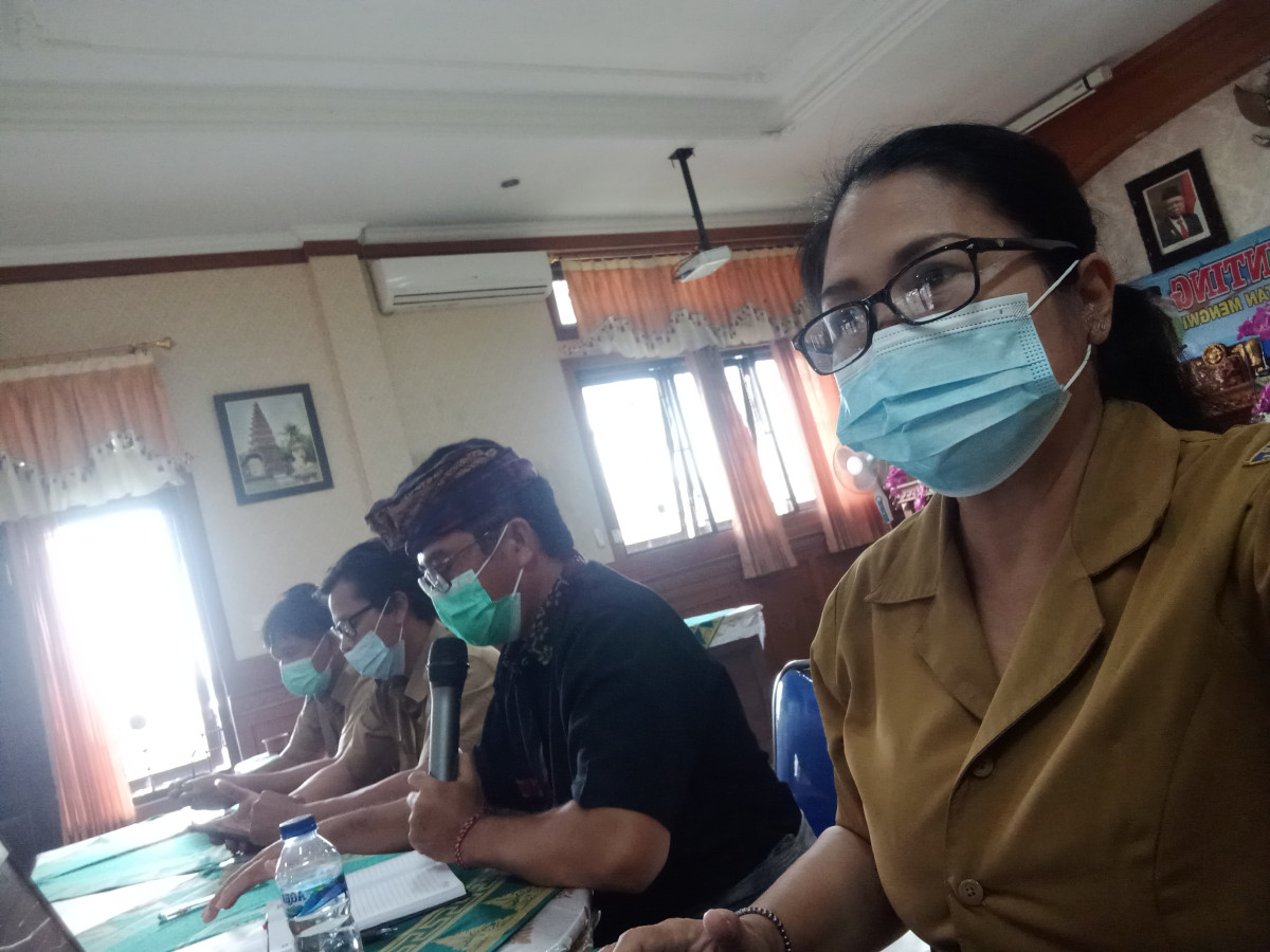 Kegiatan pertemuan Pokja Kampung KB