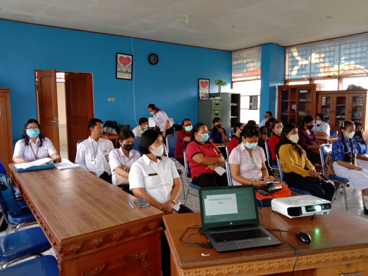 Ketua Pokja Kampung KB Penarungan mengikuti Pembinaan kader Poktan dan Pokja Kampung KB di Balai Penyuluhan KB