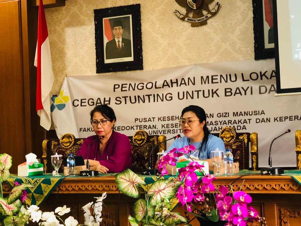 Workshop Pengolahan Menu Lokal Cegah Stunting untuk Bayi dan Balita