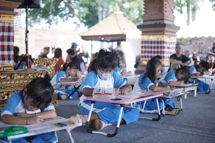 Kegiatan Festival Penarungan di kamoung KB Penarungan