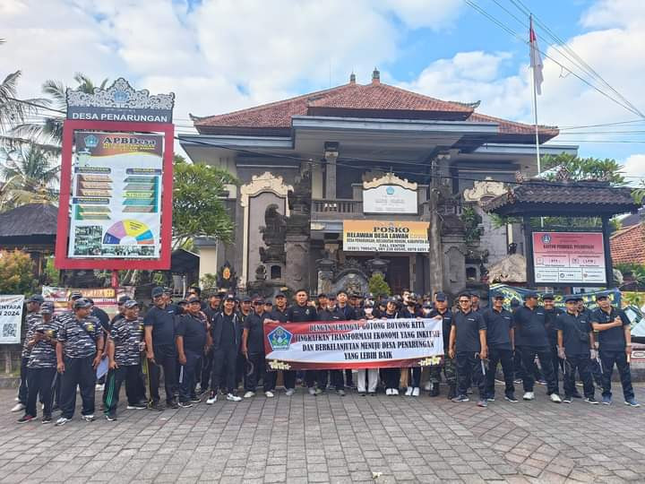 Kegiatan Kerja Bakti di Kampung KB Penarungan