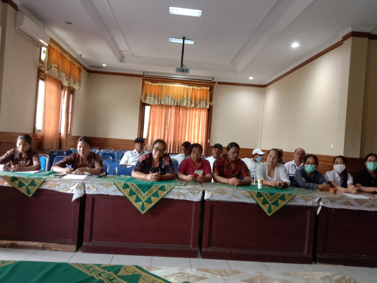 Peserta kegiatan Poktan