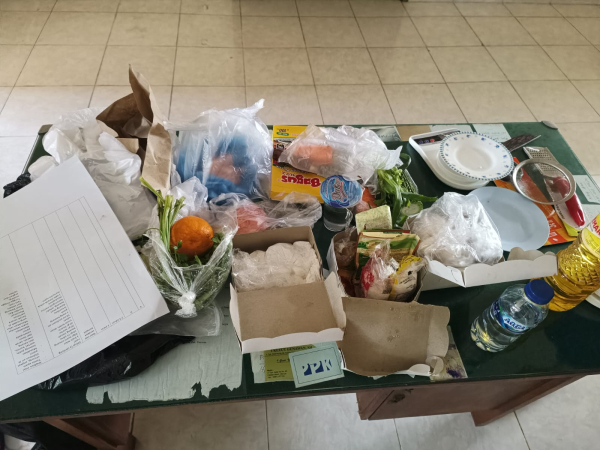 bahan - bahan untuk memasak