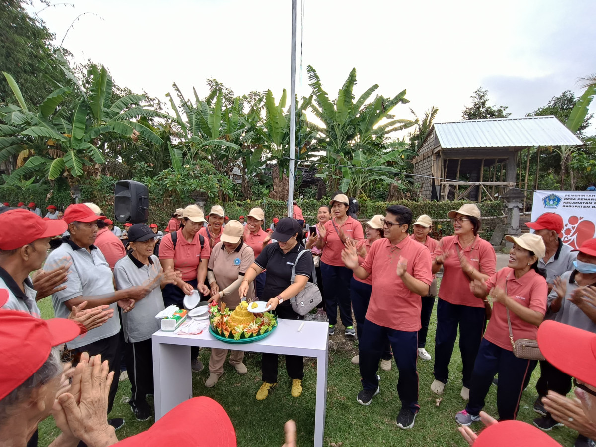 Hari Ulang Tahun Lansia Desa Penarungan