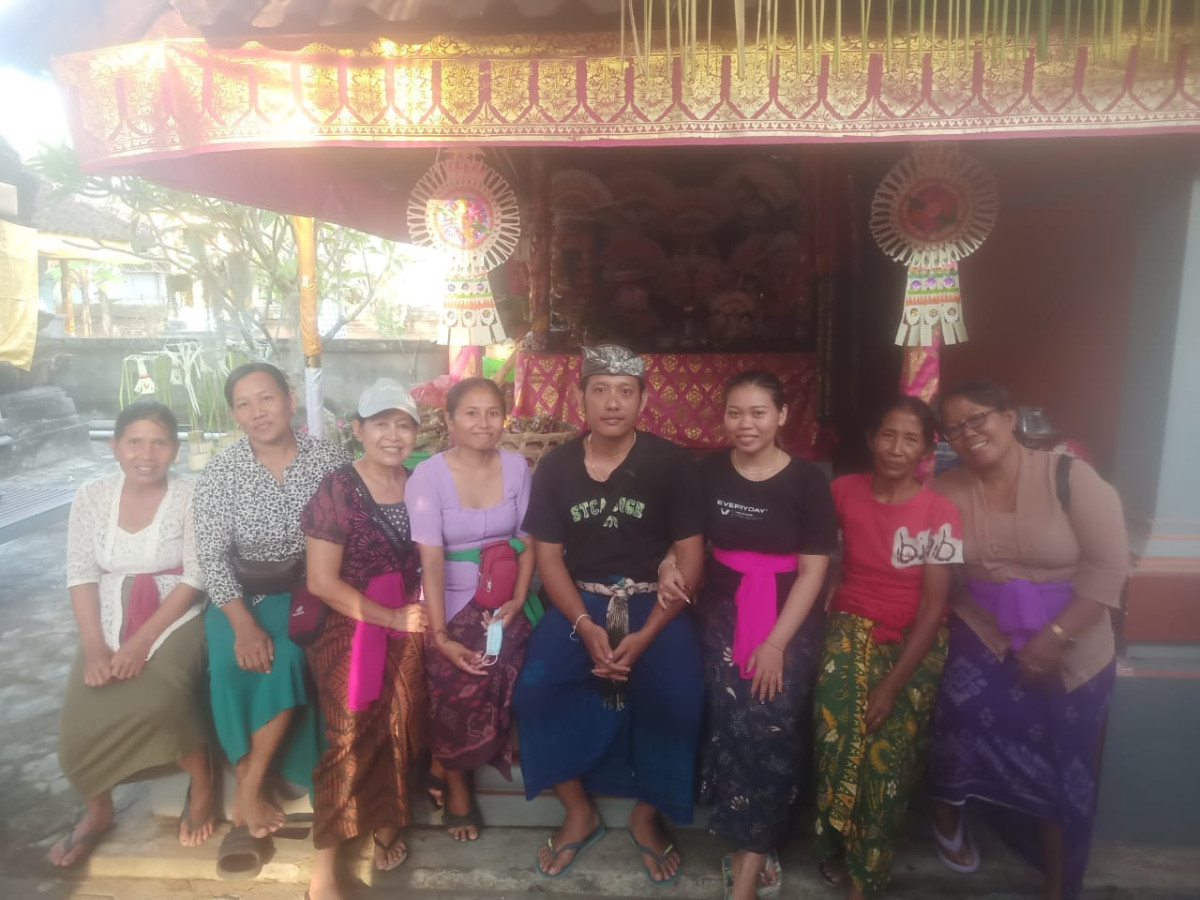 TPK Desa Penarungan melakukan pendampingan Catin