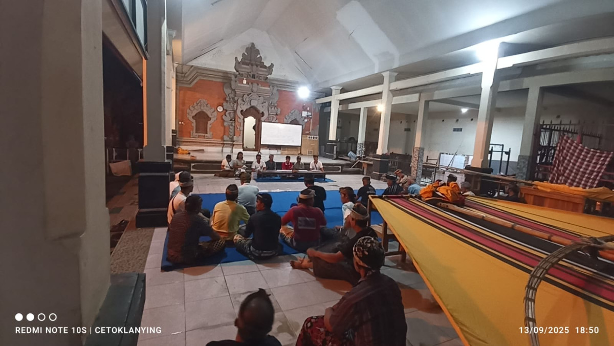 Kegiatan BKR Banjar Dauh Peken Desa Penarungan