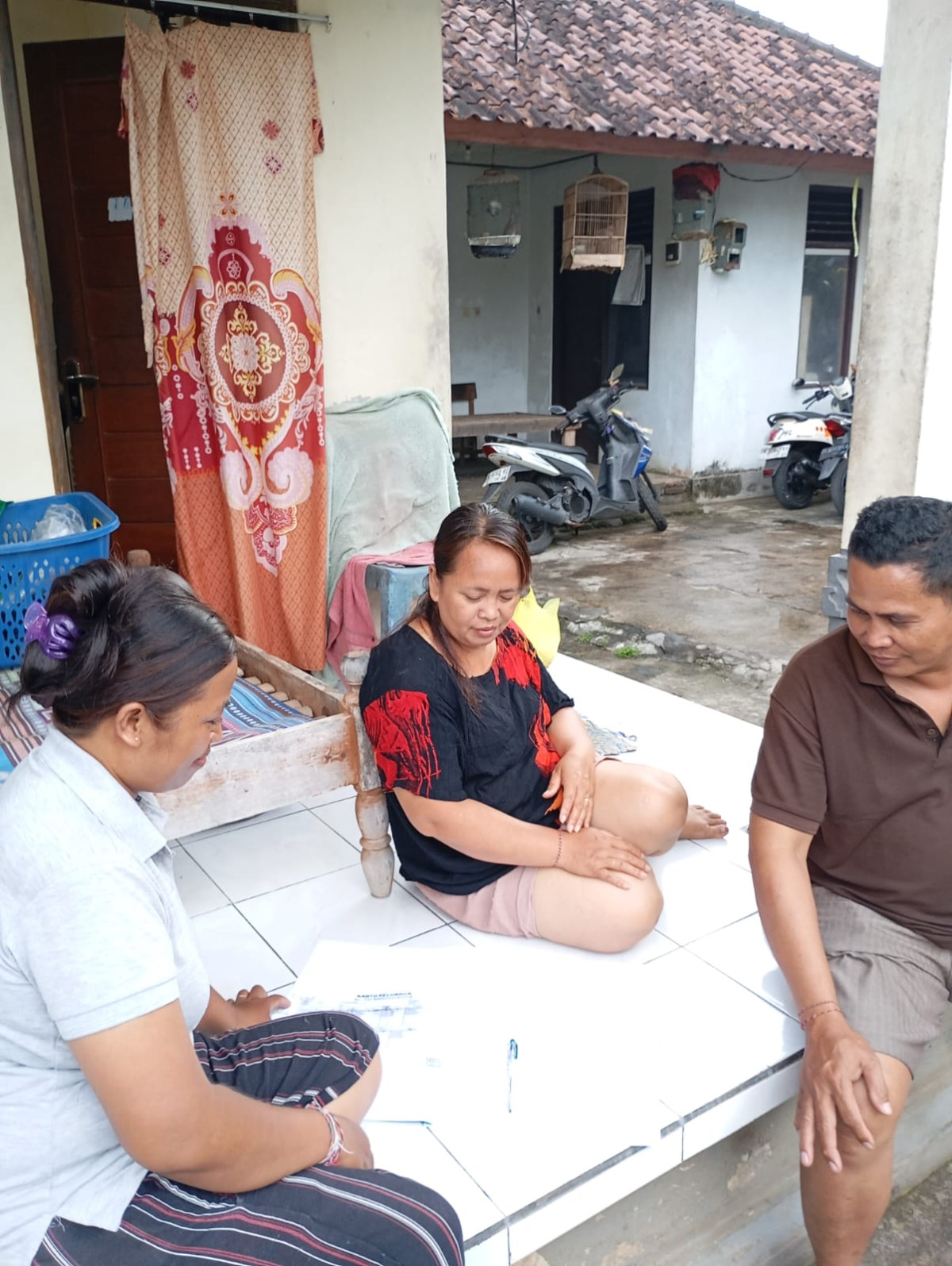 Pelaksanaan kegiatan Kelompok BKR Rama Banjar Sengguan Desa Penarungan