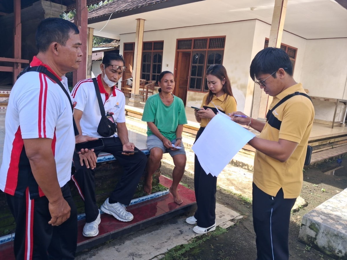 Kegiatan Survey Lapangan mengenai pengelolaan sampah berbasis sumber