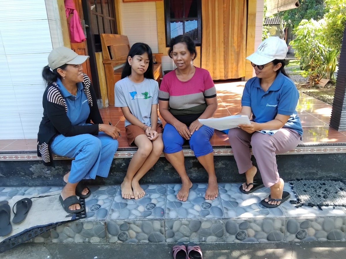 Pelaksanaan kegiatan kader BKR Br.Cemenggon