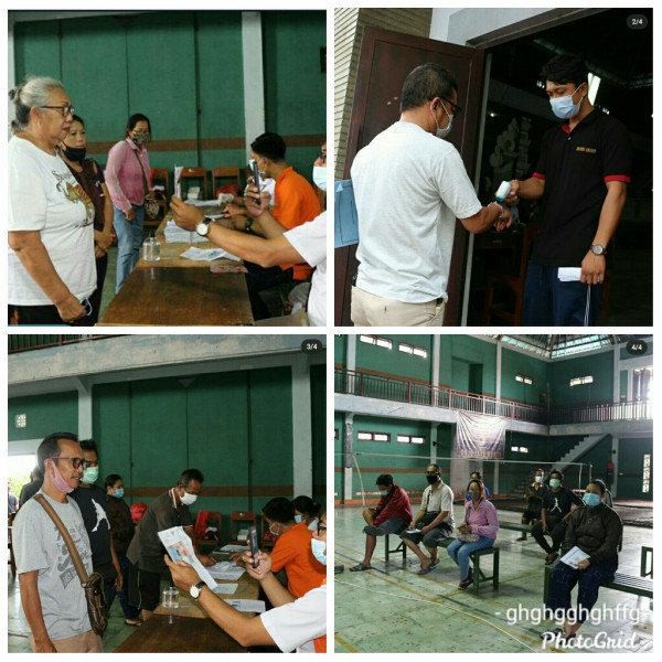 Penyerahan BST (Bantuan Sosial Tunai) tahap VII Desa Dalung